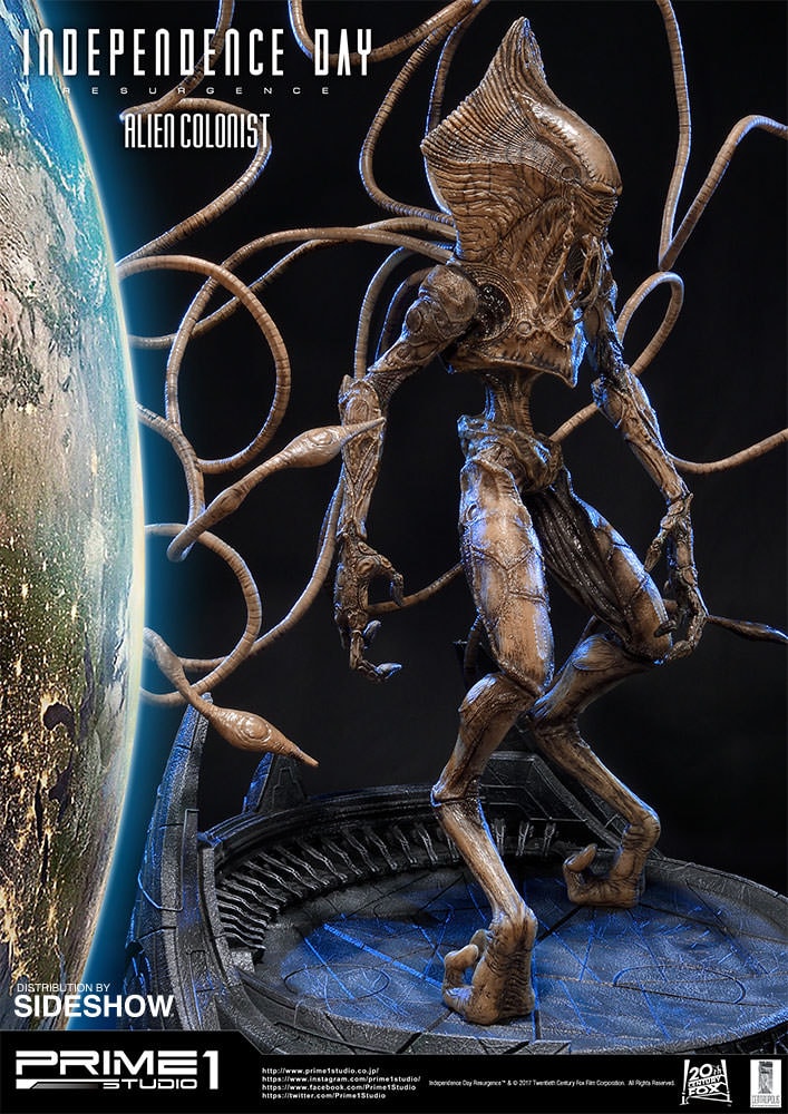 Independence Day: Resurgence Alien Colonist Statues  (Prototype Shown) View 8