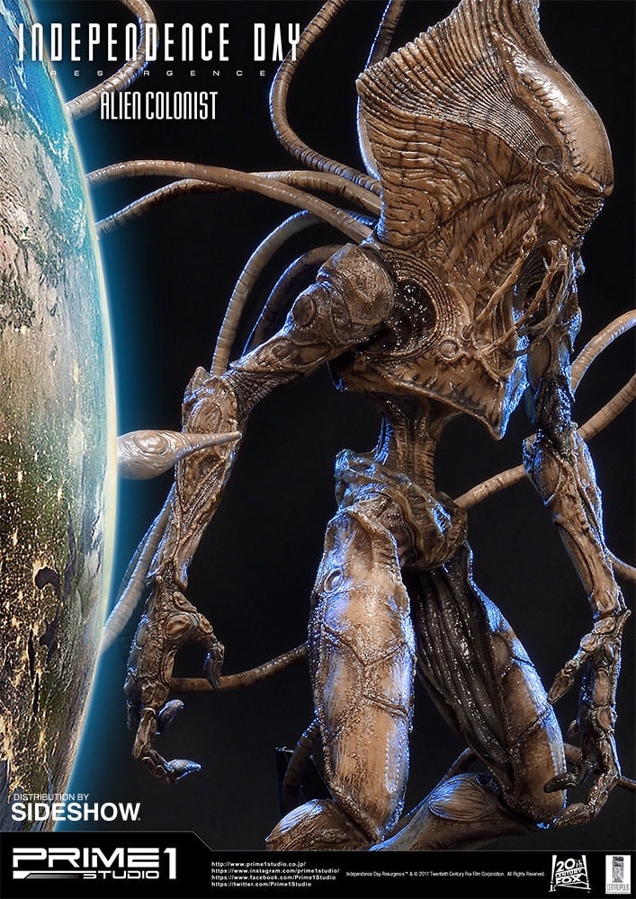 Independence Day: Resurgence Alien Colonist Statues  (Prototype Shown) View 9