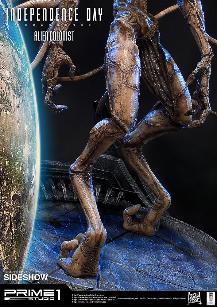 Independence Day: Resurgence Alien Colonist Statues  (Prototype Shown) View 10