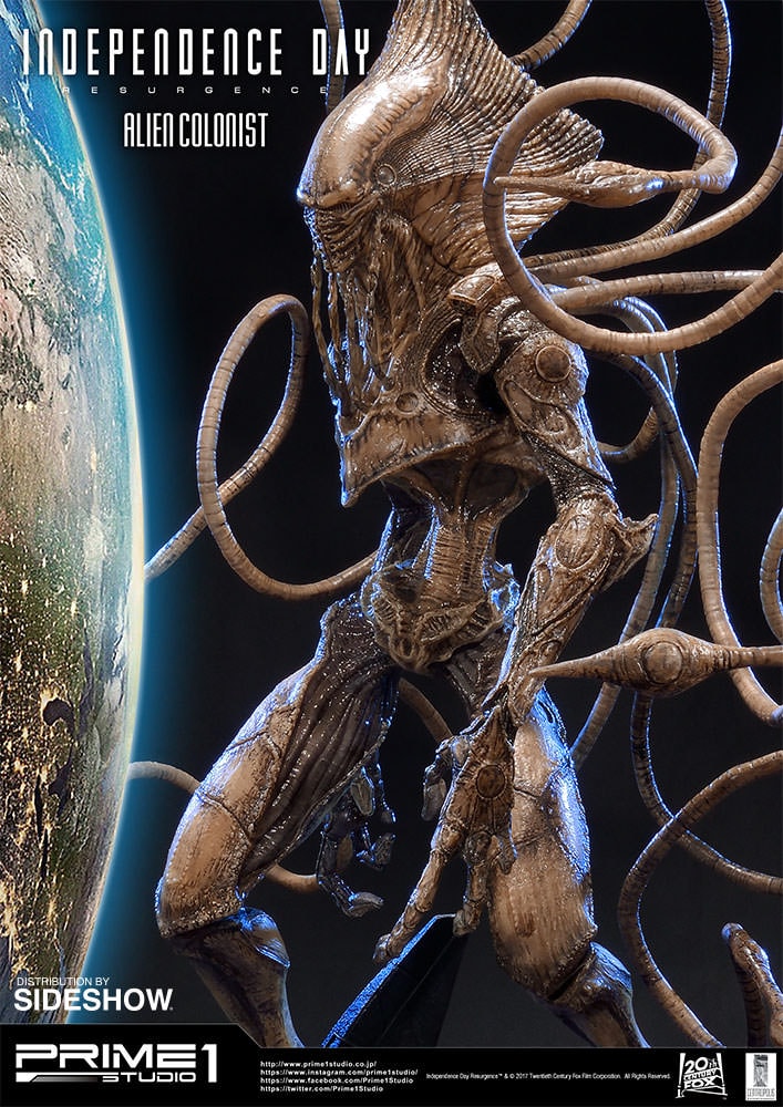 Independence Day: Resurgence Alien Colonist Statues  (Prototype Shown) View 16