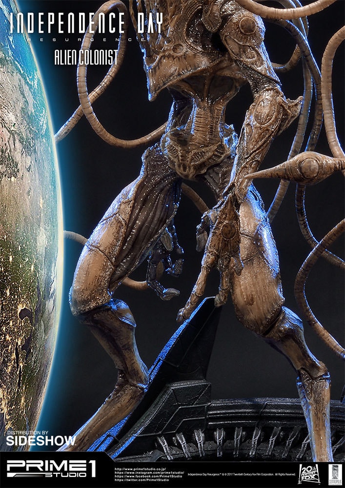 Independence Day: Resurgence Alien Colonist Statues  (Prototype Shown) View 17
