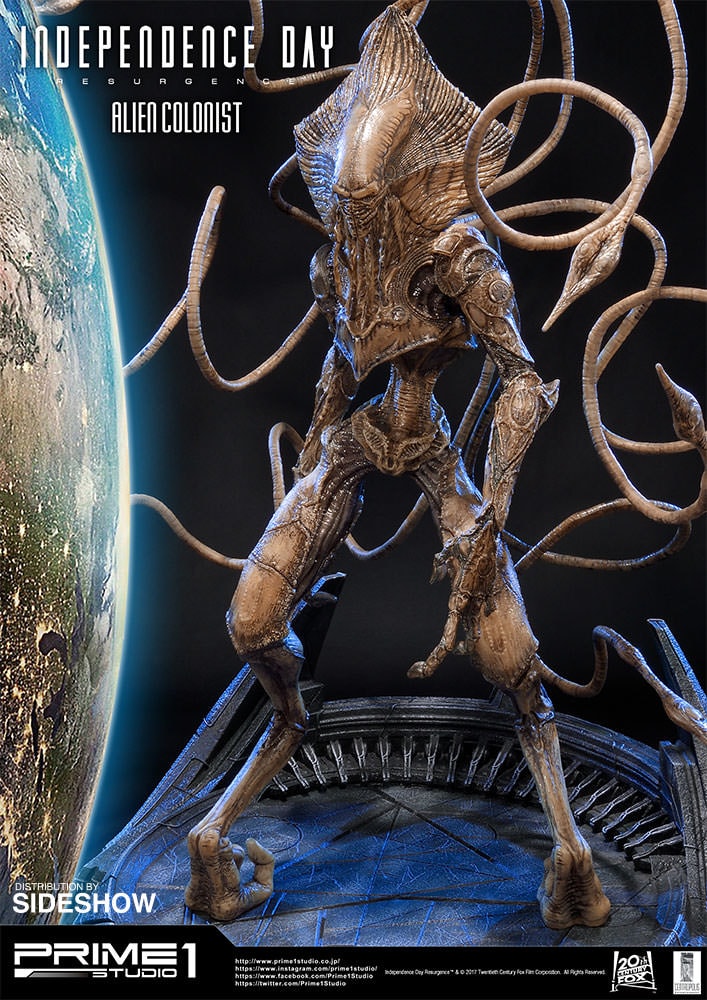 Independence Day: Resurgence Alien Colonist Statues  (Prototype Shown) View 21