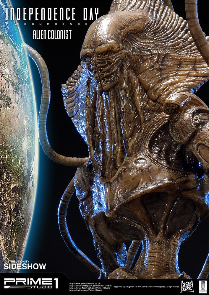 Independence Day: Resurgence Alien Colonist Statues  (Prototype Shown) View 22