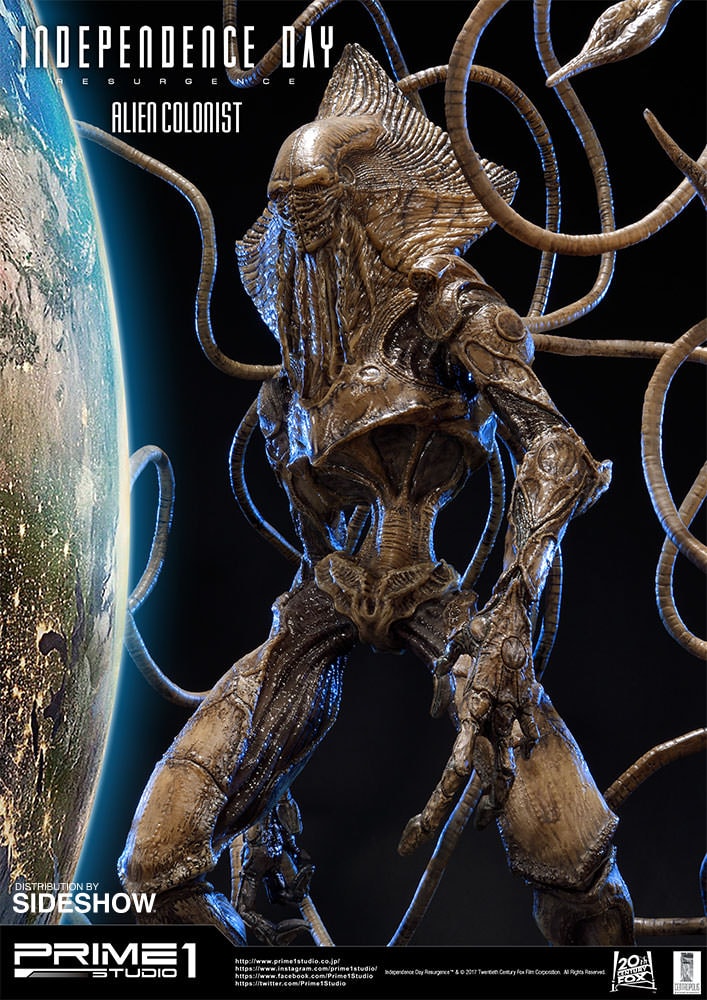 Independence Day: Resurgence Alien Colonist Statues  (Prototype Shown) View 23
