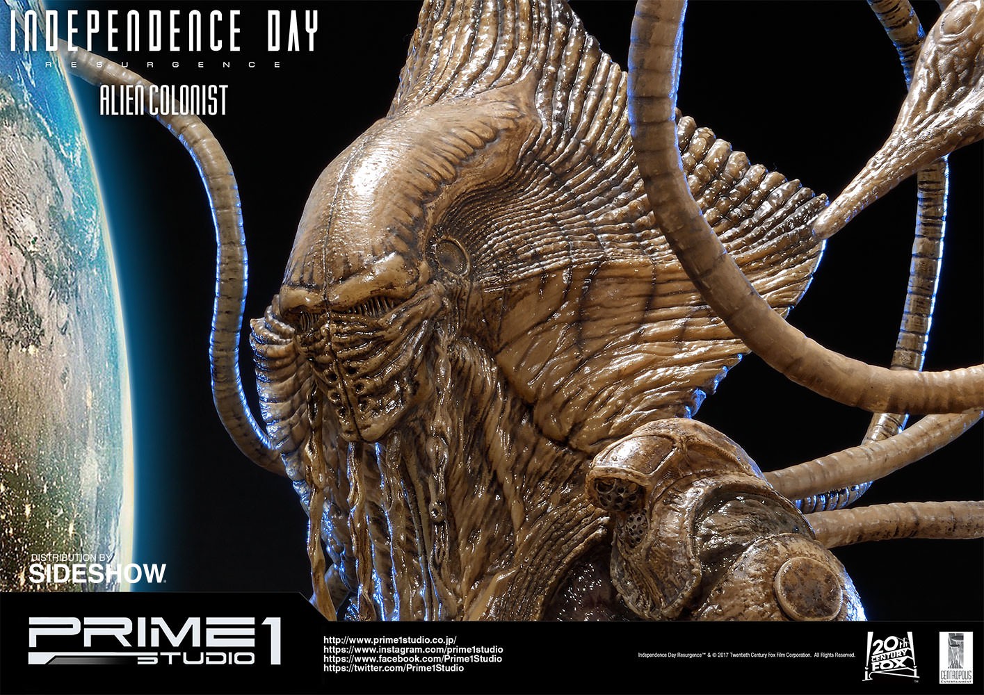 Independence Day: Resurgence Alien Colonist Statues  (Prototype Shown) View 24