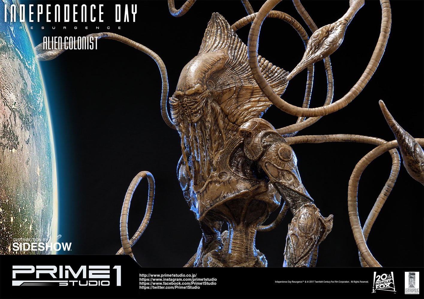 Independence Day: Resurgence Alien Colonist Statues  (Prototype Shown) View 25