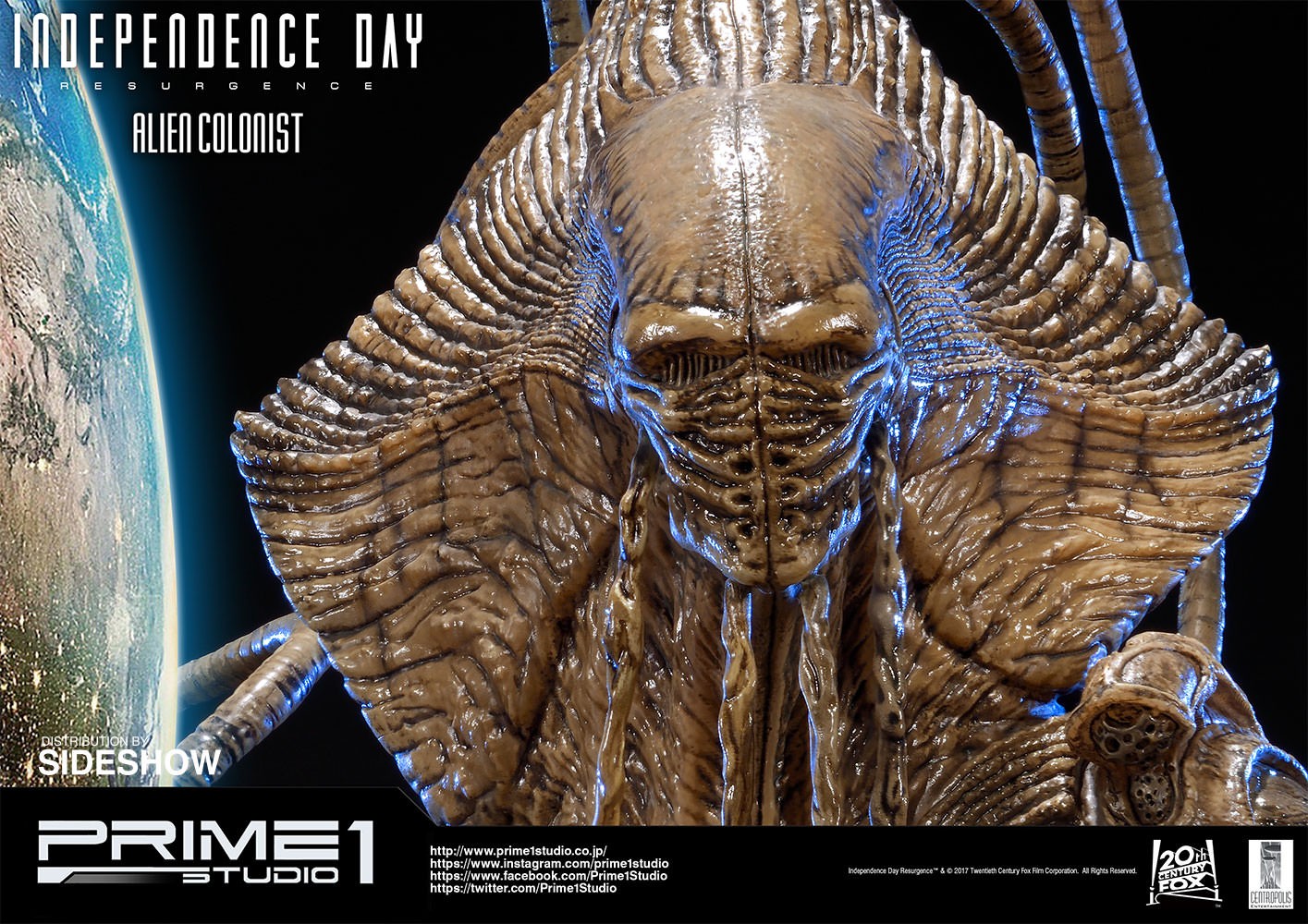 Independence Day: Resurgence Alien Colonist Statues  (Prototype Shown) View 26