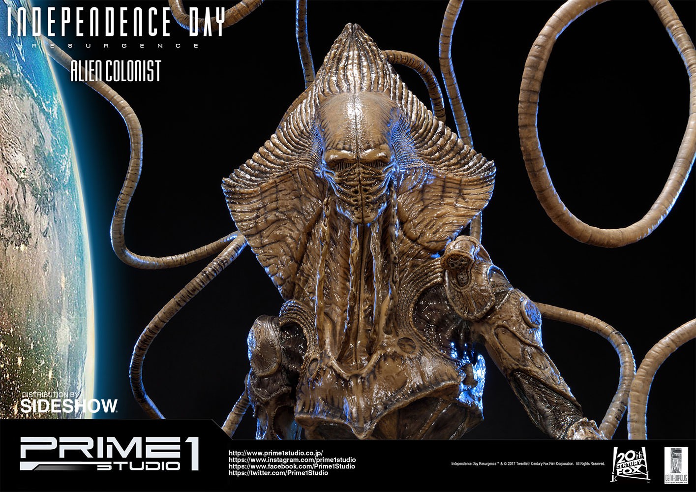 Independence Day: Resurgence Alien Colonist Statues  (Prototype Shown) View 27