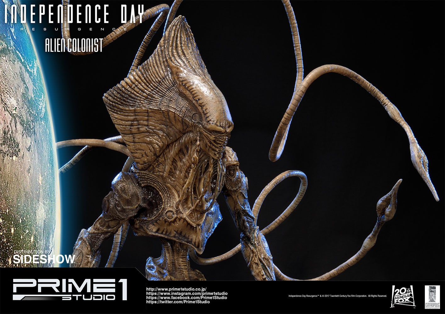 Independence Day: Resurgence Alien Colonist Statues  (Prototype Shown) View 28