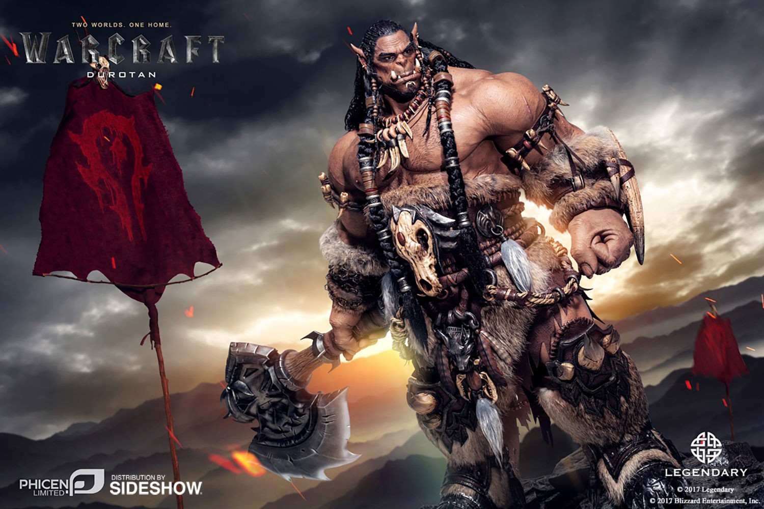 Warcraft Durotan Statues  (Prototype Shown) View 4