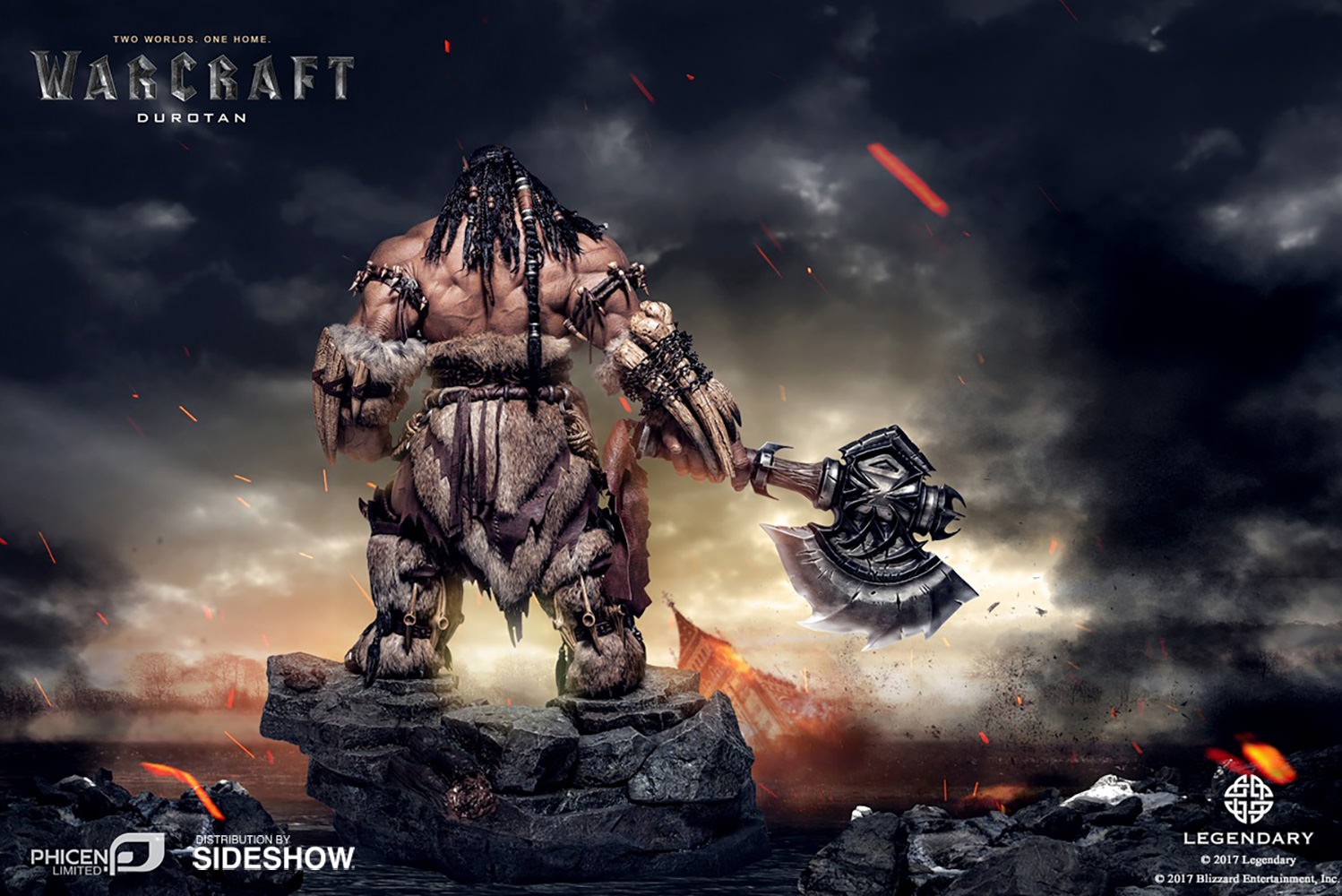 Warcraft Durotan Statues  (Prototype Shown) View 9