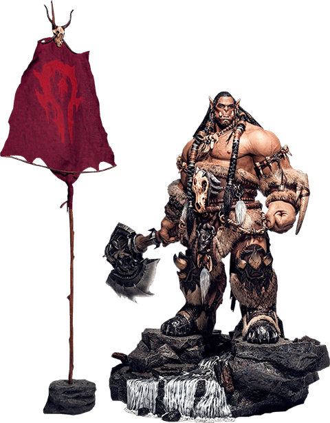 Warcraft Durotan Statues  (Prototype Shown) View 28