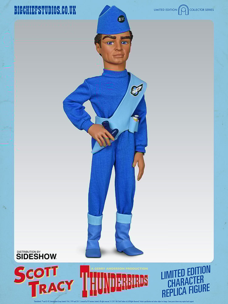 Thunderbirds Scott Tracy International Rescue Sixth Scale Fi