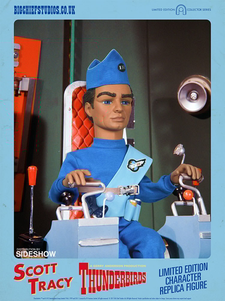 Thunderbirds Scott Tracy International Rescue Sixth Scale Fi