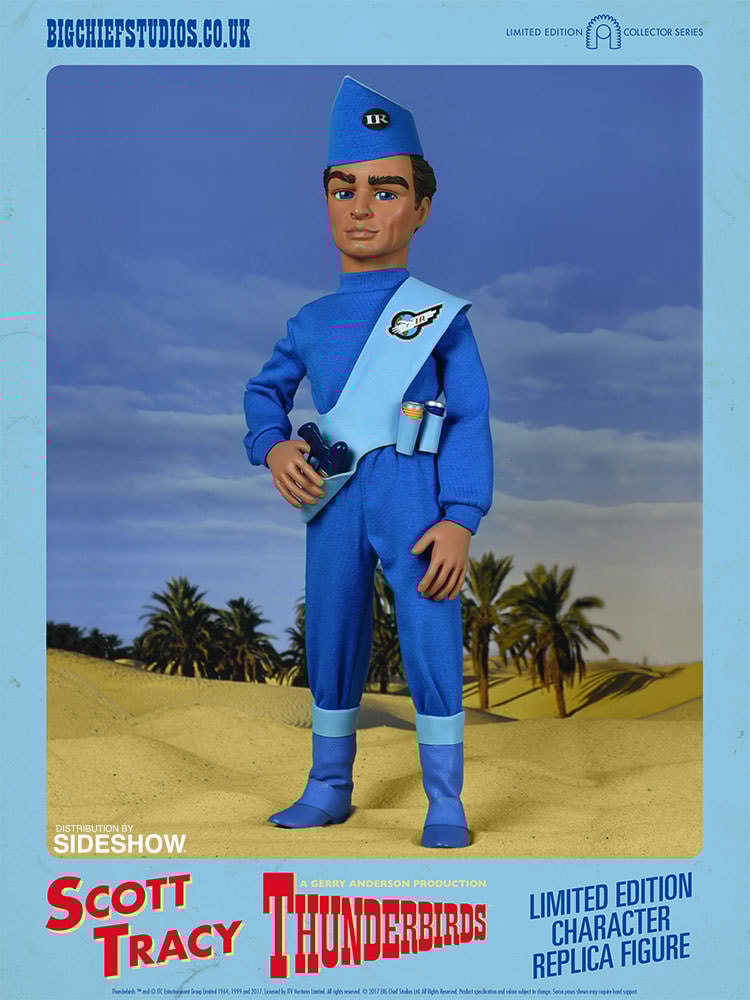 Thunderbirds Scott Tracy International Rescue Sixth Scale Fi