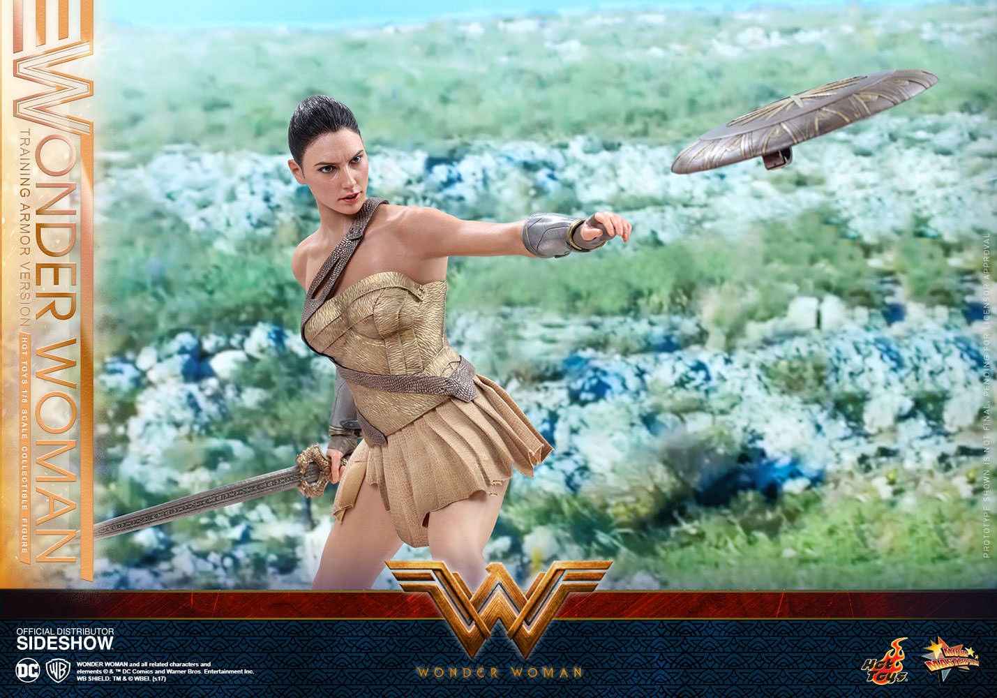 Wonder Woman Training Armor Version (Prototype Shown) View 10