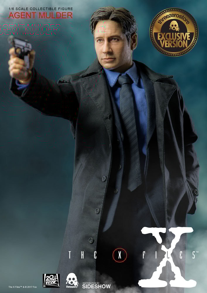 【おすすめ】 Mulder Agent X-Files Sixth Threezero by Figure Scale スーツ