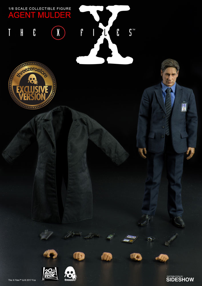【数量限定】旧モデル在庫処分セールを開催します！ X-Files Agent Threezero by Figure Scale Sixth Mulder SF・ファンタジー・ホラー