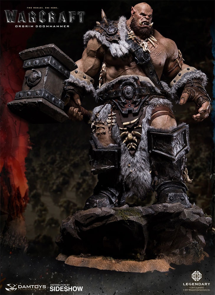 Statue Orgrim En Résine – Warcraft – Gentle Giant – Collection Neuve Scellée
