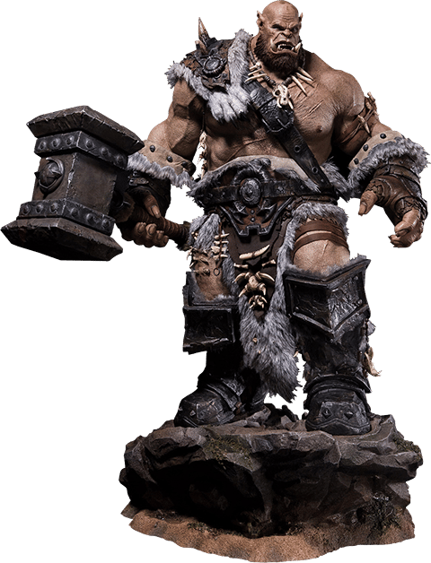 Warcraft Orgrim Statues  (Prototype Shown) View 23