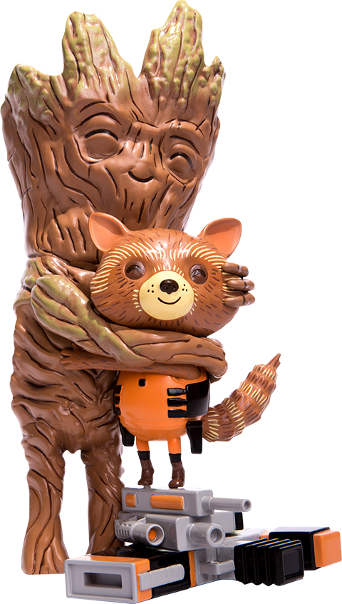 Rocket and Groot Treehugger (Prototype Shown) View 10