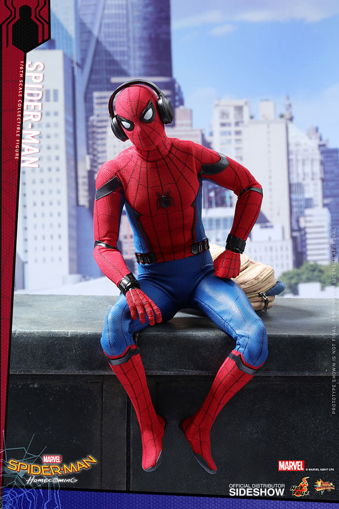 Marvel Spider-Man Sixth Scale Figure by Hot Toys | Sideshow Collectibles