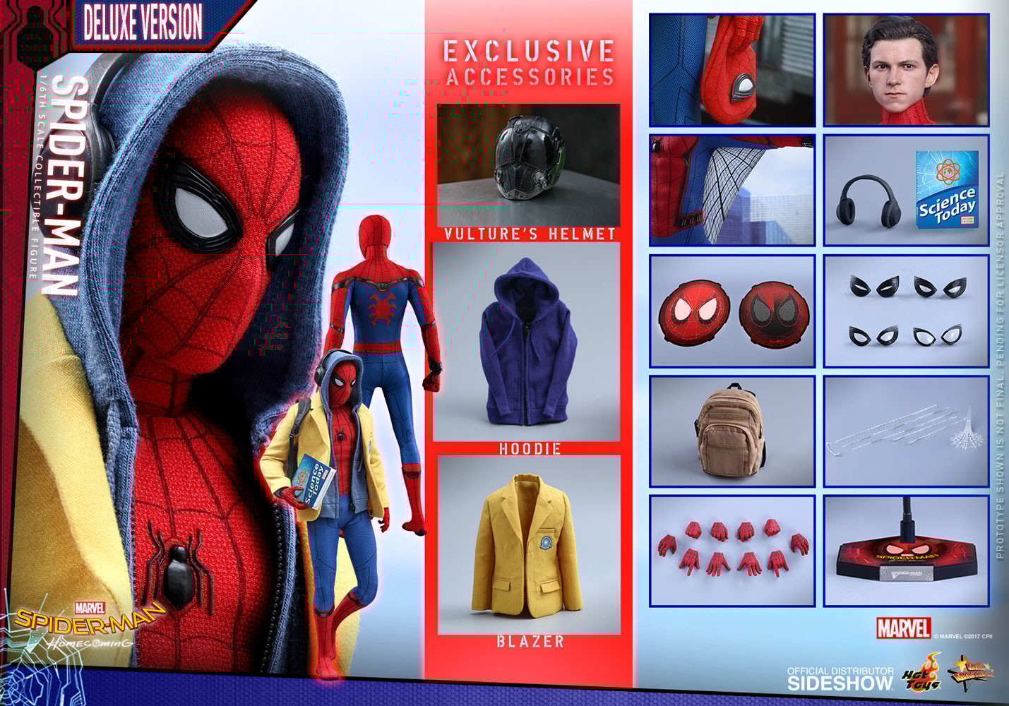 Sideshow spider shop man homecoming