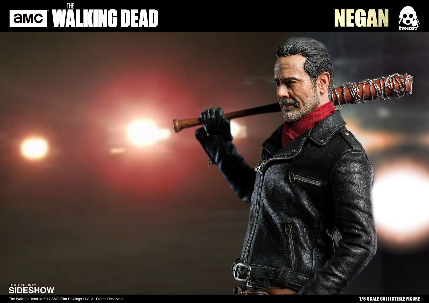 The Walking Dead Negan Sixth Scale Figure by Threezero Sideshow