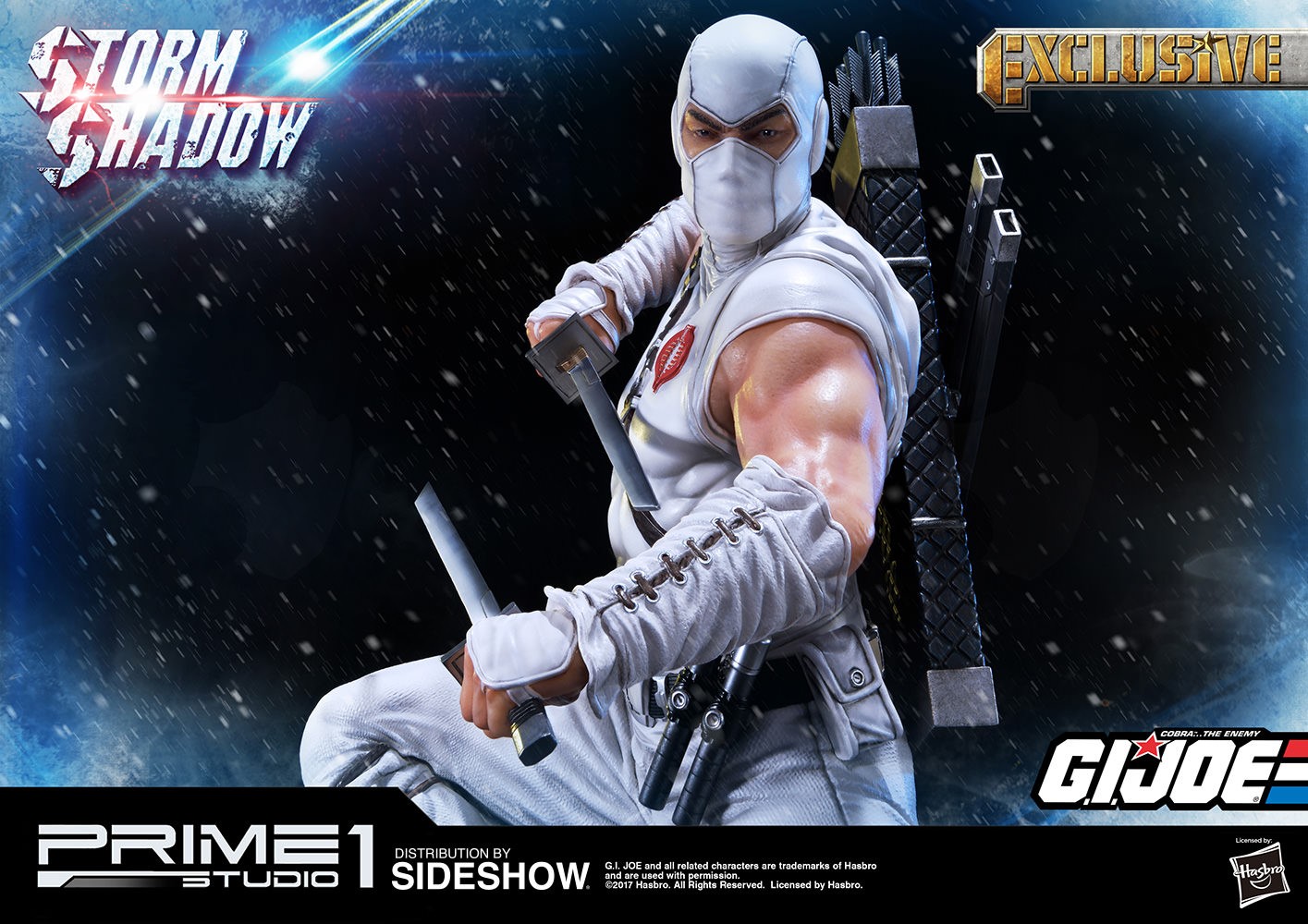 G.I. Joe Storm Shadow Statues  Exclusive Edition (Prototype Shown) View 3