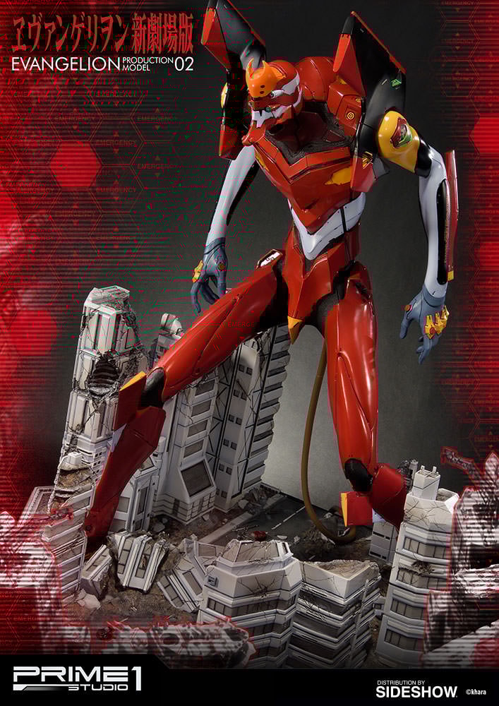 Neon Genesis Evangelion EVA Production Model-02 Statue by P