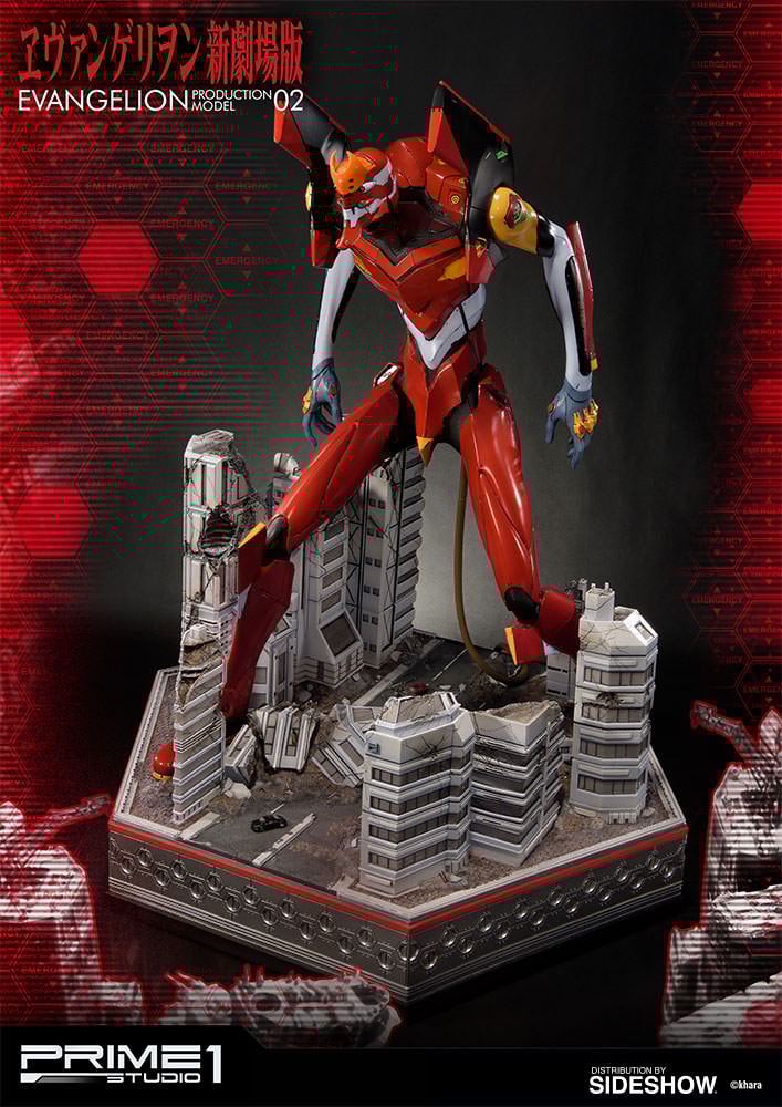 Neon Genesis Evangelion EVA Production Model-02 Statue by P