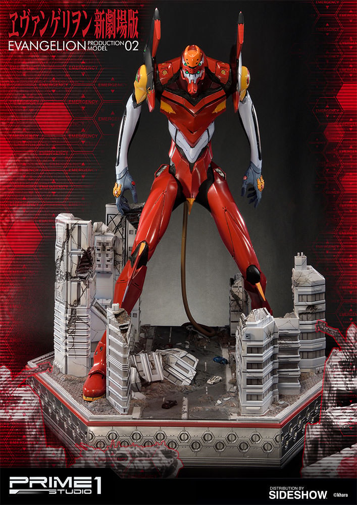 Neon Genesis Evangelion EVA  Production Model-02 Statues  Collector Edition (Prototype Shown) View 9