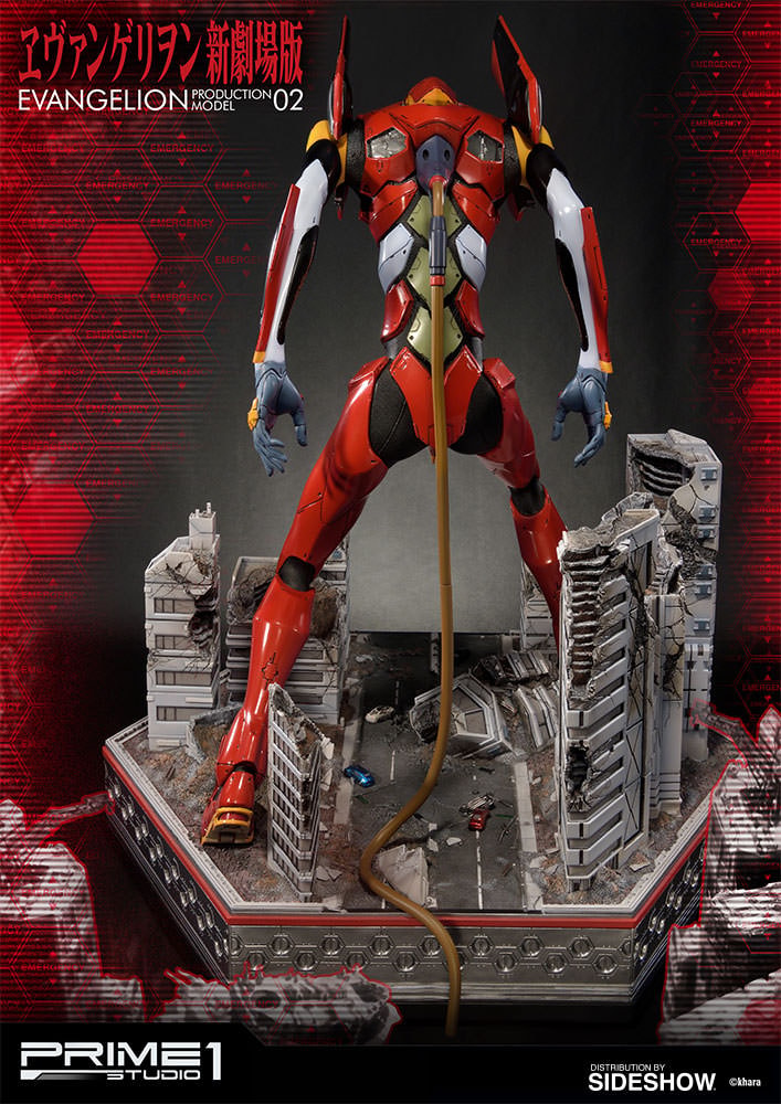 Neon Genesis Evangelion EVA  Production Model-02 Statues  Collector Edition (Prototype Shown) View 11