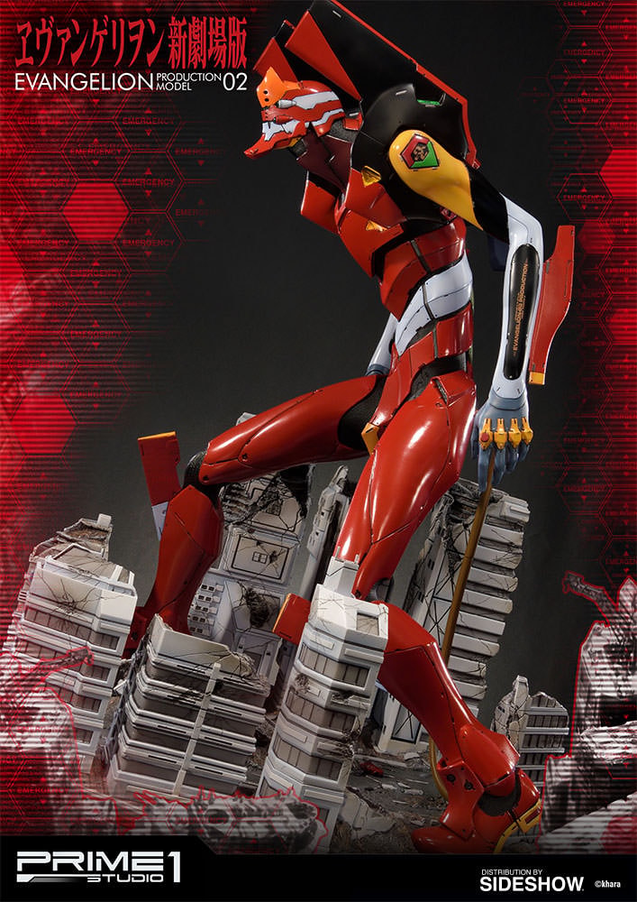 Neon Genesis Evangelion EVA  Production Model-02 Statues  Collector Edition (Prototype Shown) View 12