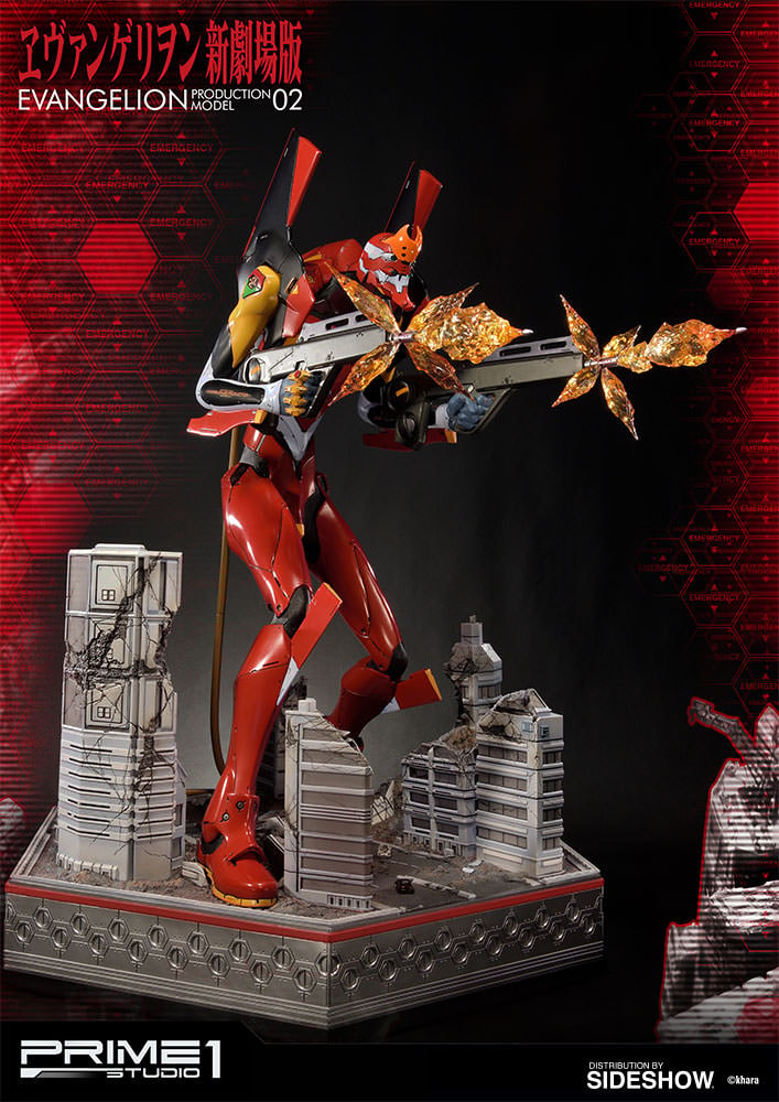 Neon Genesis Evangelion EVA  Production Model-02 Statues  Collector Edition (Prototype Shown) View 13