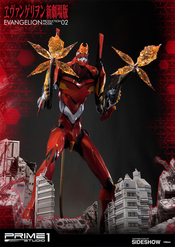 Neon Genesis Evangelion EVA  Production Model-02 Statues  Collector Edition (Prototype Shown) View 18