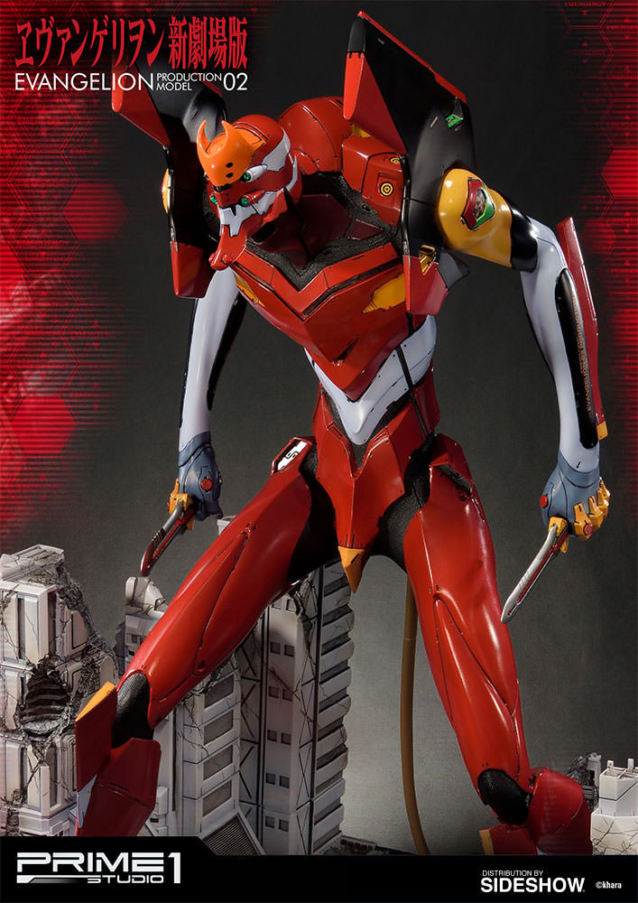 Neon Genesis Evangelion EVA  Production Model-02 Statues  Collector Edition (Prototype Shown) View 20
