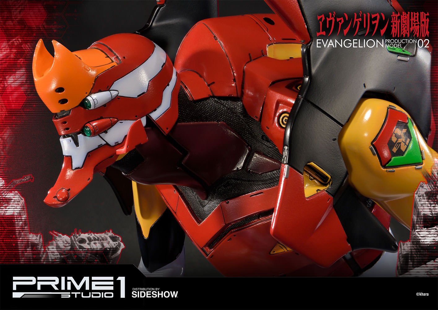 Neon Genesis Evangelion EVA  Production Model-02 Statues  Collector Edition (Prototype Shown) View 26