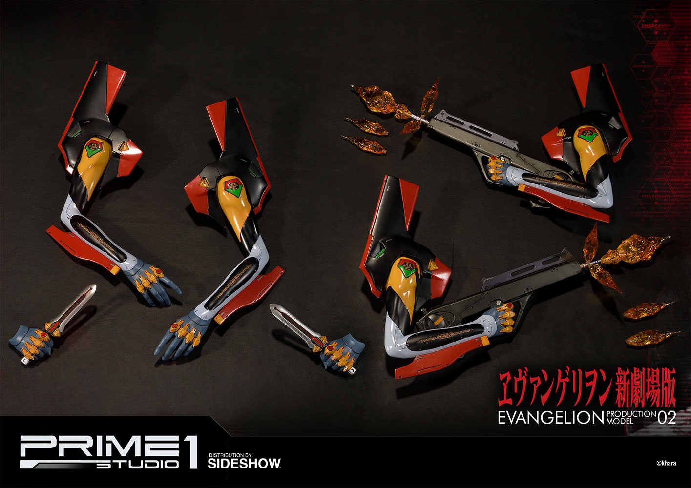 Neon Genesis Evangelion EVA  Production Model-02 Statues  Collector Edition (Prototype Shown) View 29