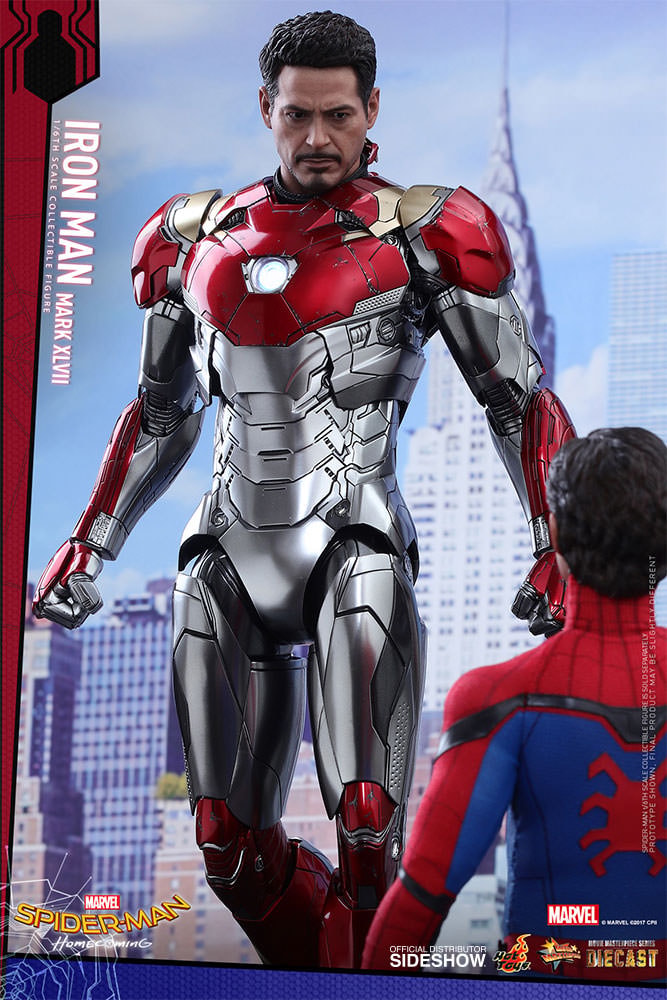 ホットトイズ　Iron Man Mark XLVII フィギュア Marvel Iron Man Mark XLVII Sixth Scale Figure by Hot Toys