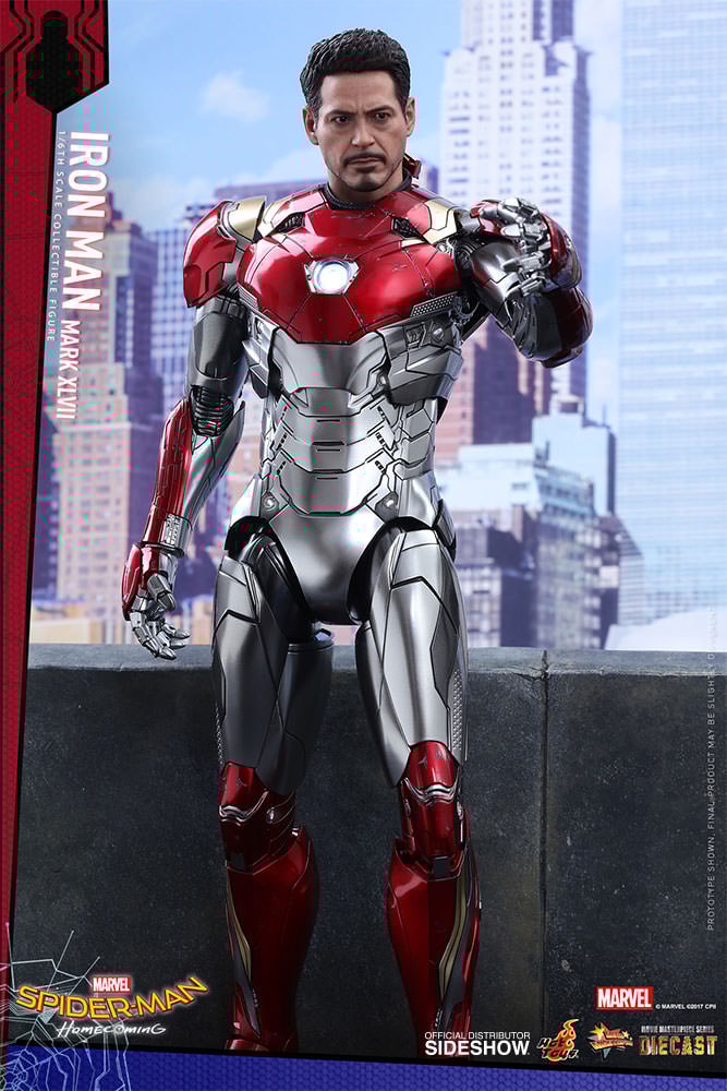 【人気商品！】 Sixth XLVII Mark Man Iron Marvel Scale Toys Hot by Figure 文房具・ステーショナリー