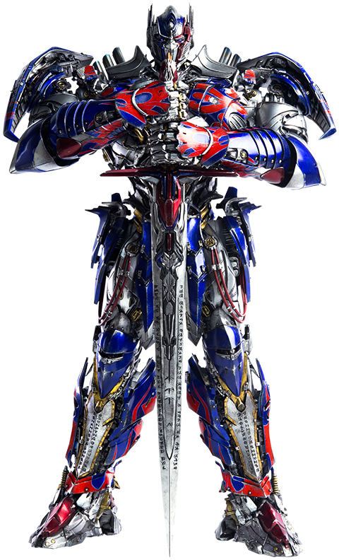 Threea transformers the last top knight optimus prime