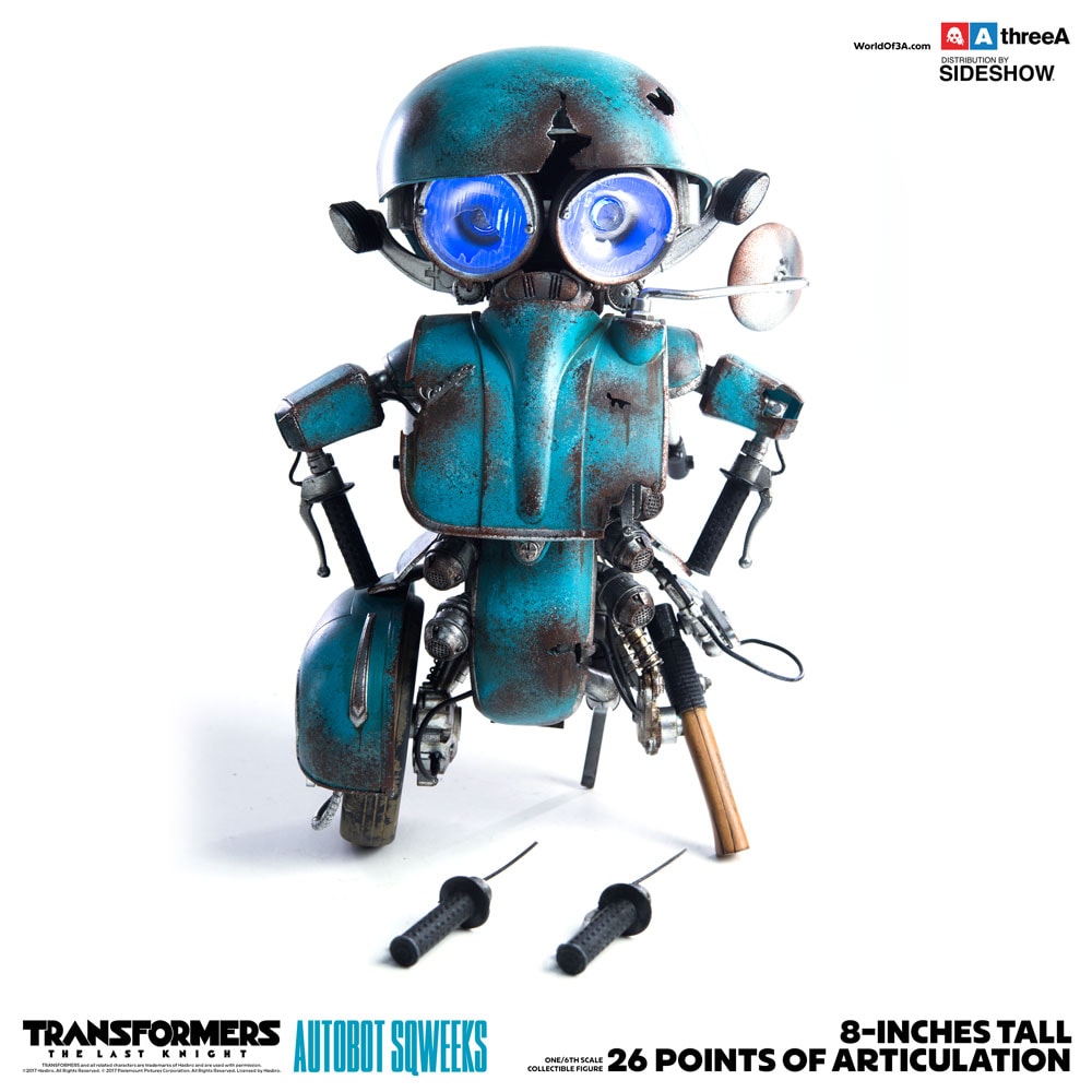 Transformers Autobot Sqweeks Sixth Scale Figure by ThreeA To