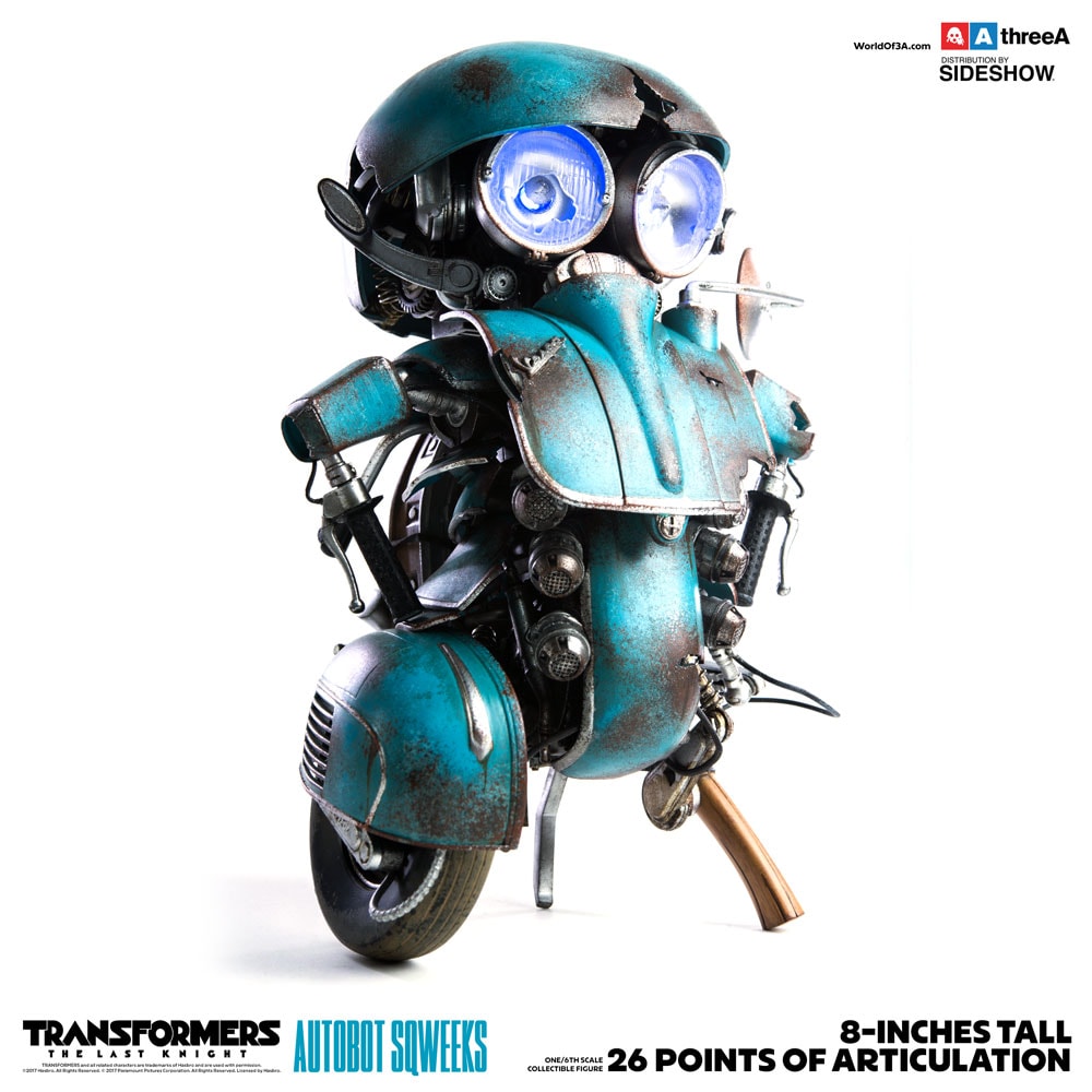 Transformers Autobot Sqweeks Sixth Scale Figure by ThreeA To