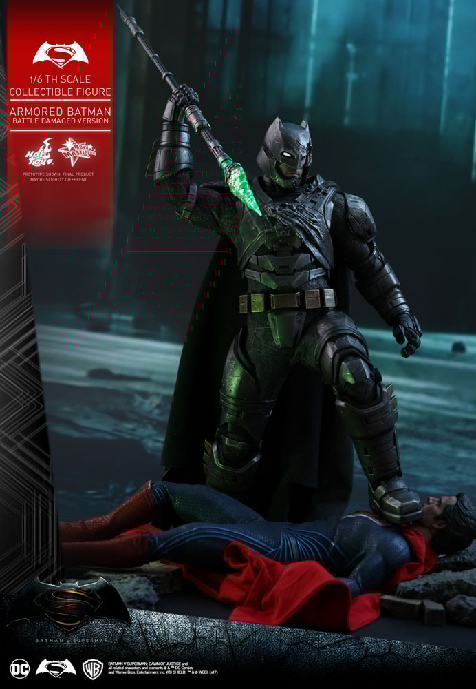 Armored Batman Battle Damaged Version (Prototype Shown) View 12