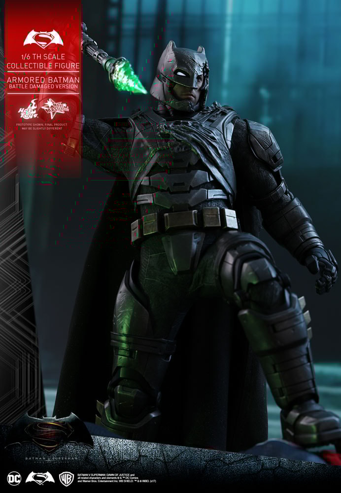 Armored Batman Battle Damaged Version (Prototype Shown) View 19