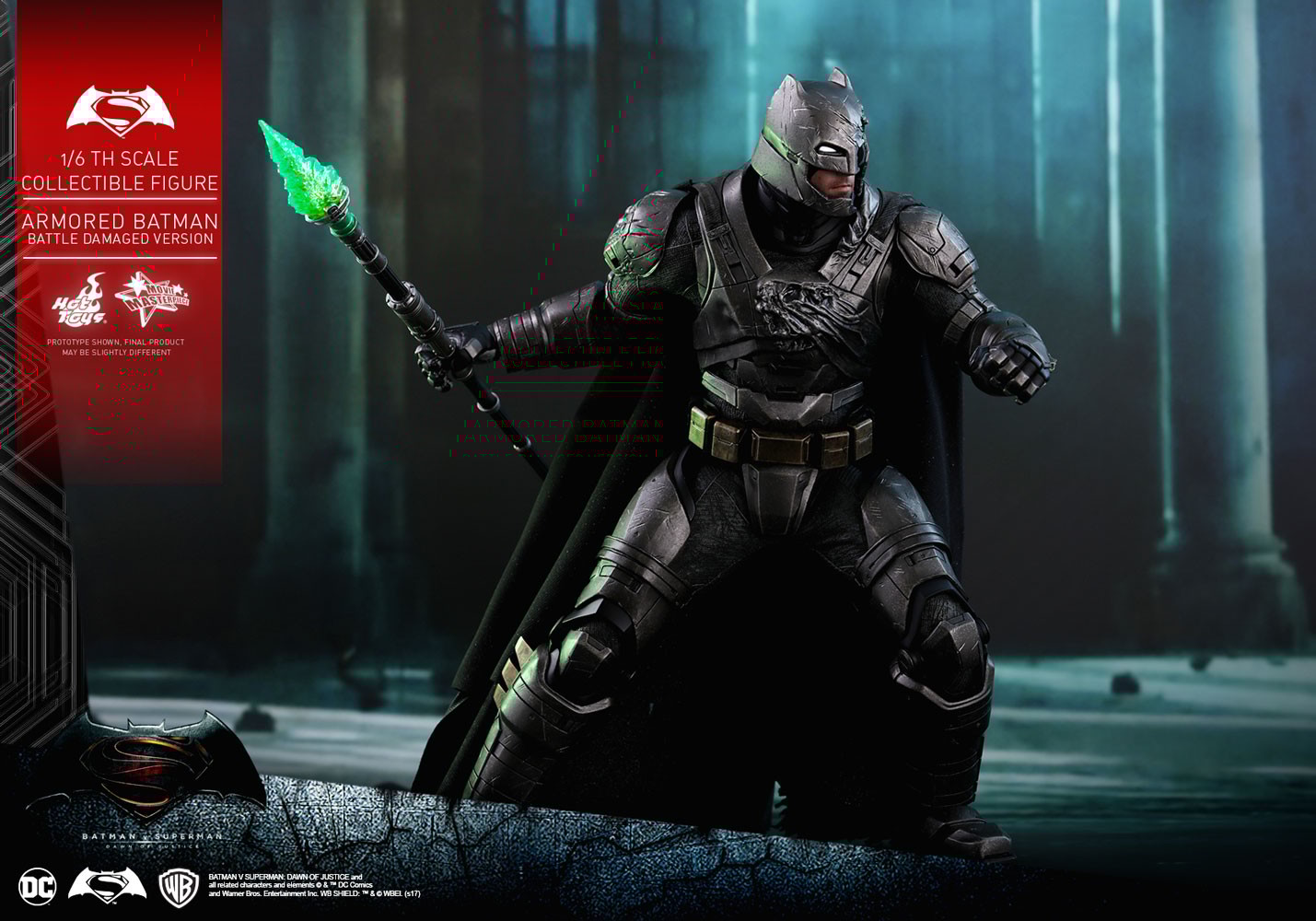 Armored Batman Battle Damaged Version (Prototype Shown) View 10