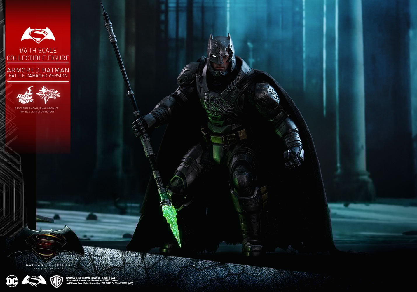 Armored Batman Battle Damaged Version (Prototype Shown) View 9