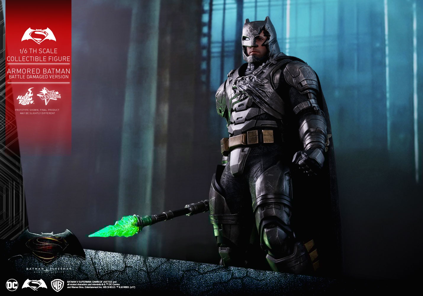 Armored Batman Battle Damaged Version (Prototype Shown) View 8