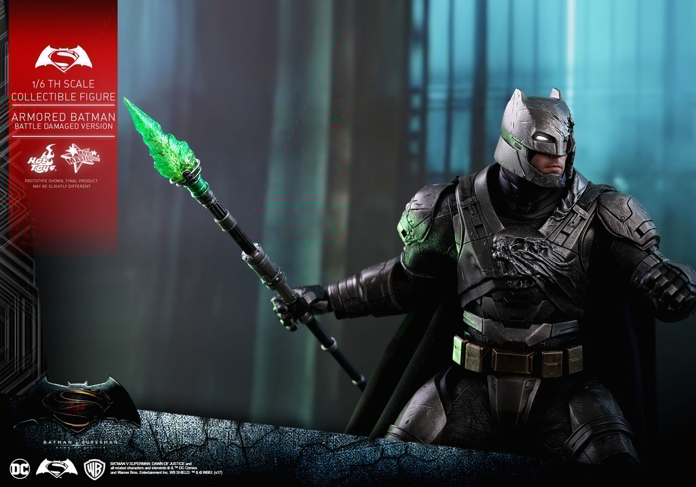 Armored Batman Battle Damaged Version (Prototype Shown) View 7